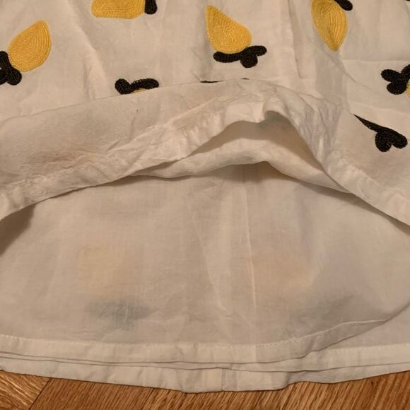 Red Carter Lemon Embroidered Mini Skirt Size M - Picture 5 of 7